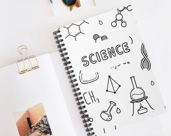 Colorful Science Notebook for Kids Blank Pages Perfect for School ...