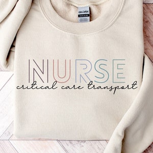 Personalized RN Sweatshirt Gift, Custom Nurse Sweatshirt with Name and Credentials, Nurse Graduation Gift