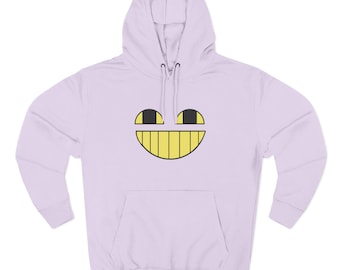 Jax TADC face smile pullover sweatshirt Three-Panel Fleece amazing hoodie with pouch