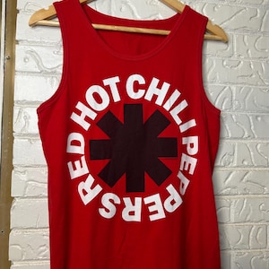 90s RED HOT CHILI PEPPERS プリントtank top 90s RED HOT CHILI PEPPERS プリントtank top