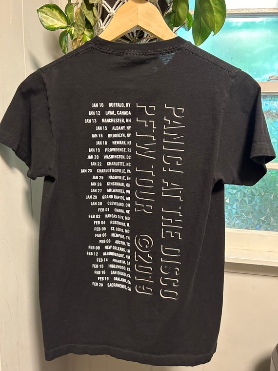 Panic at the disco tour shirt 2019 on sale