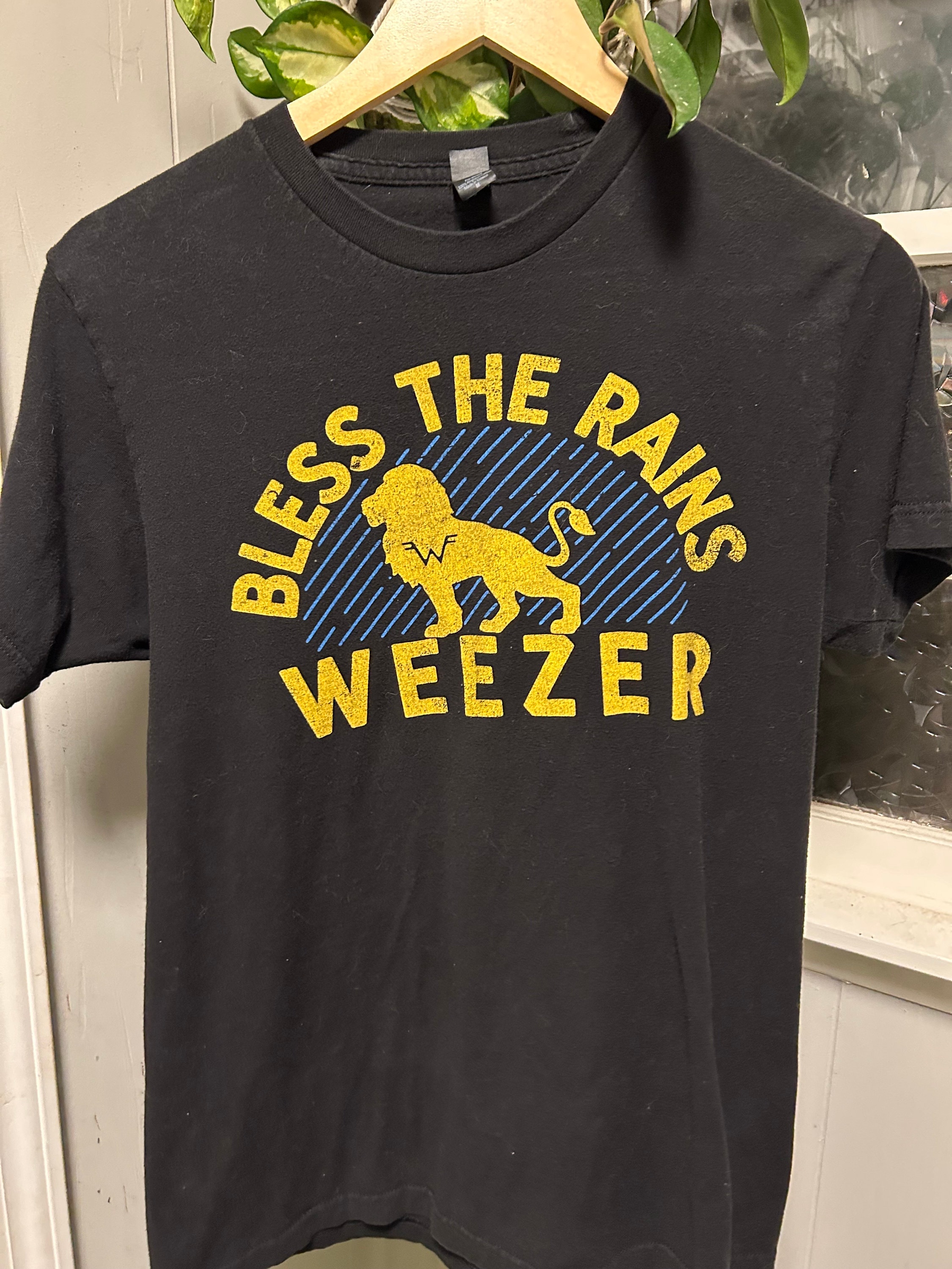 Weezer 2023 Concert Merch M black Shirt Summer Tour Indie Rock Roadtrip 2  Sided