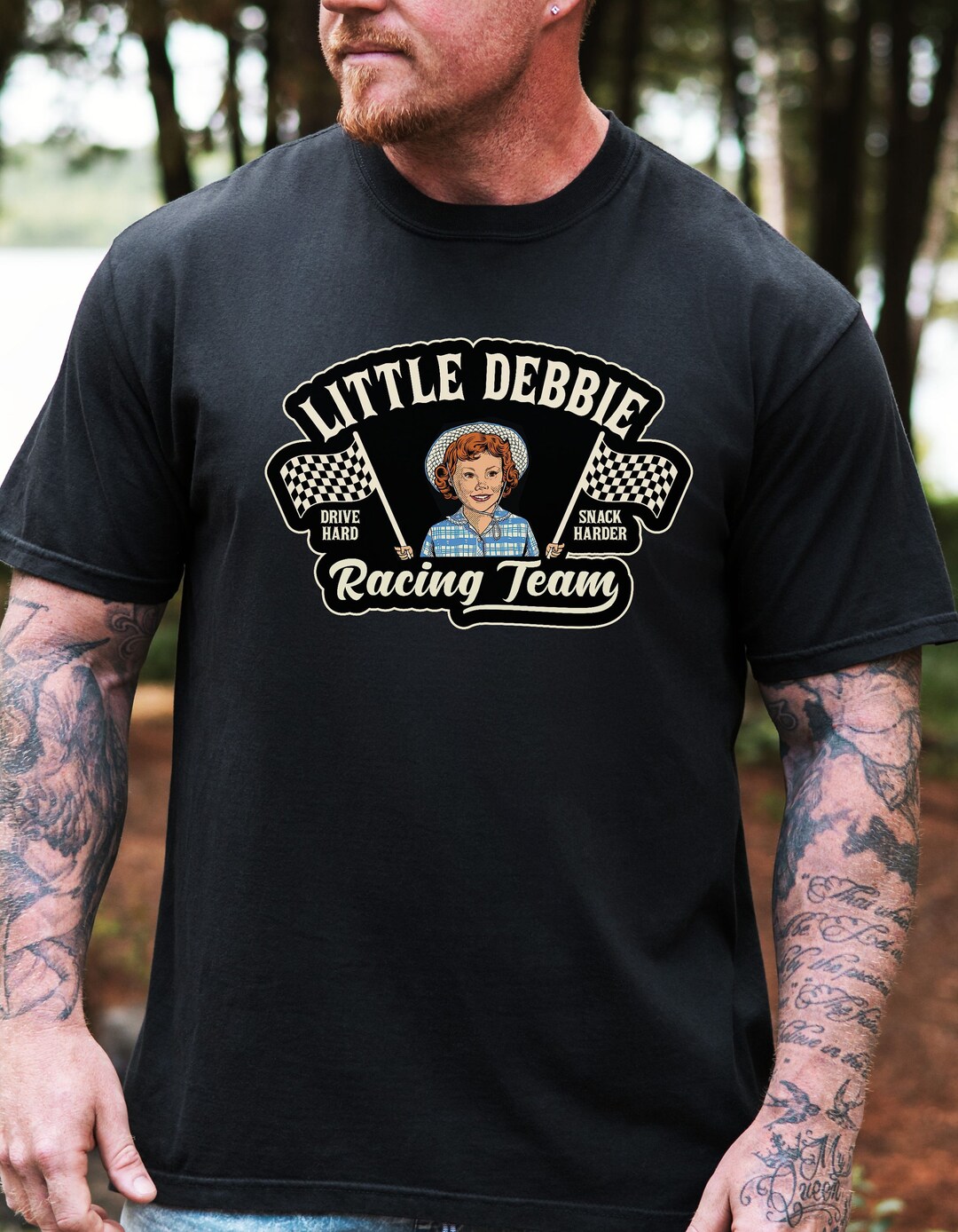 Little Debbie Racing Team Shirt - Vintage Style, Soft Cotton Tee for ...