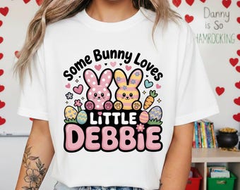 Easter Bunny Design SVG PNG | Little Debbie Style Sublimation (Digital Download)