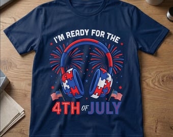 Ready for the 4th PNG | Puzzle Headphones Design | Autism Awareness PNG
