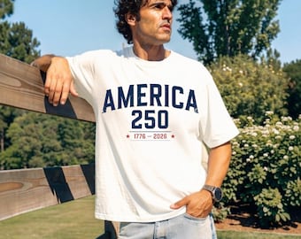 America 250 PNG & SVG | Bold Typography Design | 250th Anniversary PNG