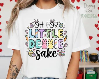 Ohh For Little Debbie Sake Easter SVG – Funny Bunny Spring Graphic (Digital Download)