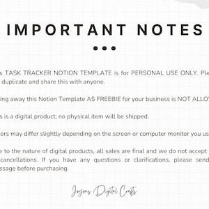 Aufgabentracker Notion Template, To-Do-Liste, Projektmangement, Veranstaltungsplaner, Digitales Produktivitäts-Tool Bild 10
