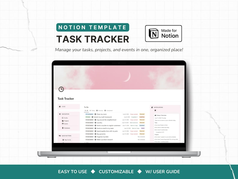 Task Tracker Notion Template
