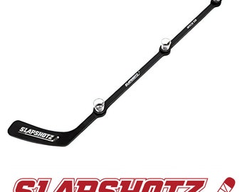 Shot Glass Hockey Stick, Similar to a Shot Ski, but a hockey stick.
