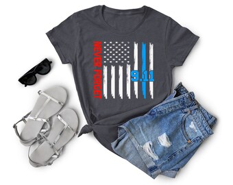 9/11 never forget T-shirt