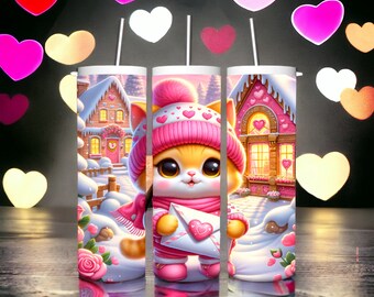 Valentines Day Tumbler: Cute Animals, Gift Options