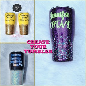 61 Decorated Tumblers ideas  diy tumblers, glitter cups, custom tumblers