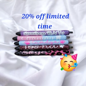 Personalized Glitter InkJoy Gel Pen – Custom Name Sparkle Pen