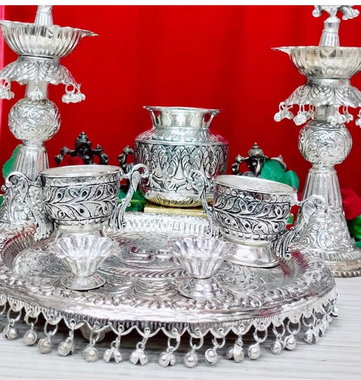 German Silver Tray Etsy Canada