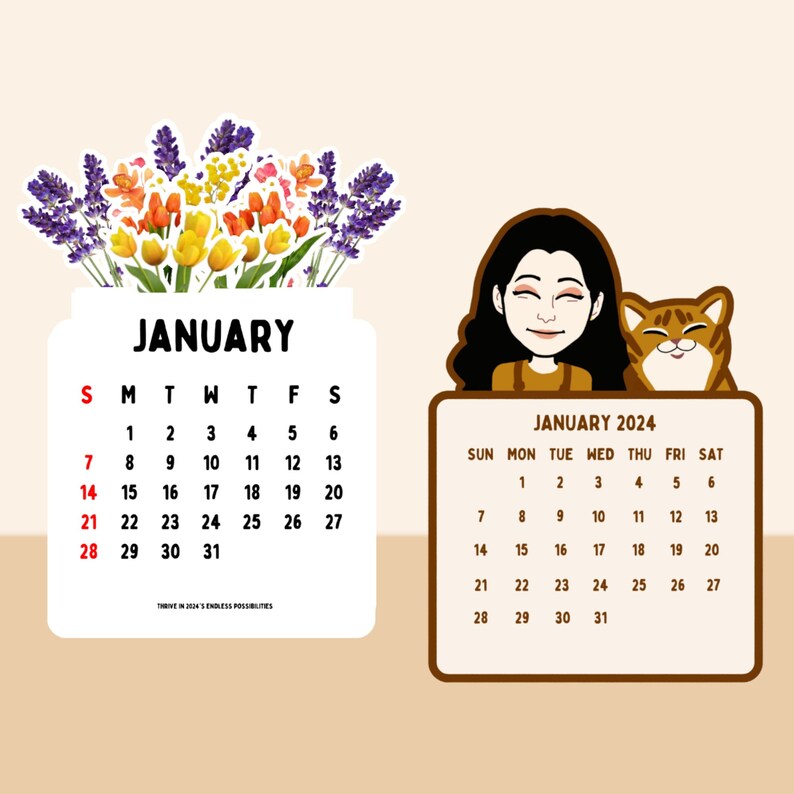 mini-calendar-2024-template-mini-polaroid-calendar-printable-mini