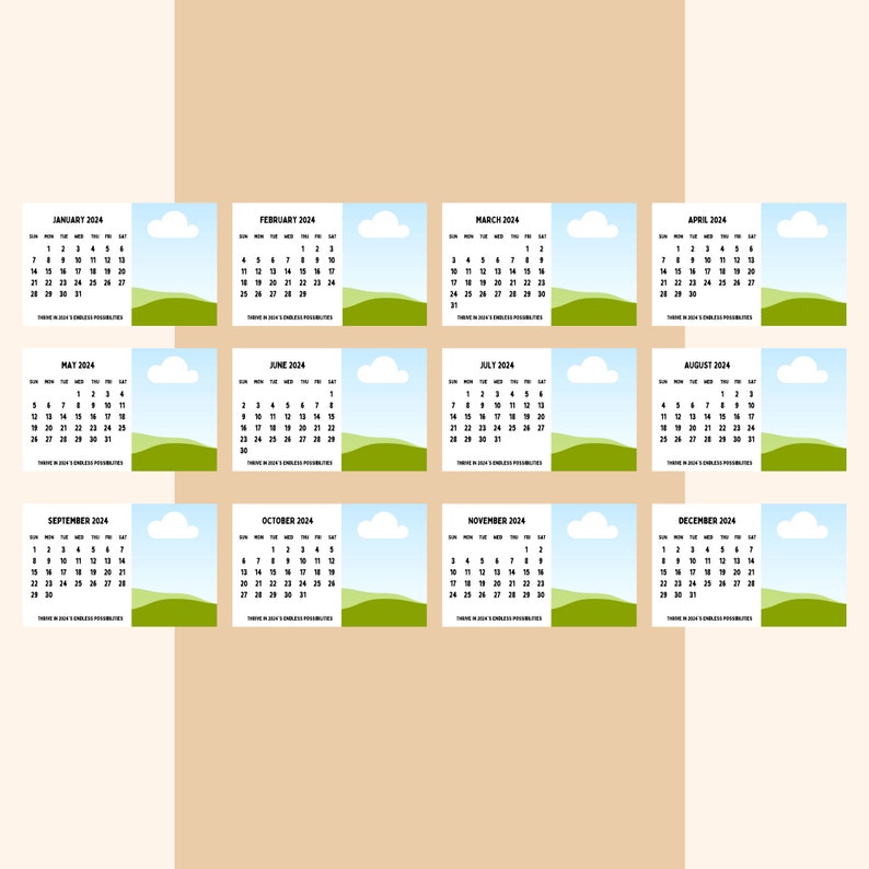 mini-calendar-2024-template-mini-polaroid-calendar-printable-mini
