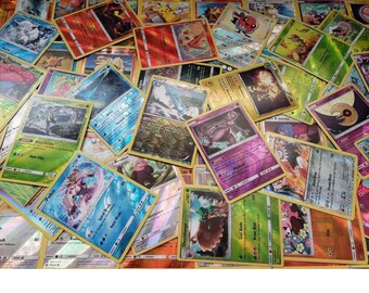 300 Pokemon Cards Lot | Ultra Rare, Holo & Reverse Holo Cards Included | Authentic English Pokémon TCG Bulk Collection