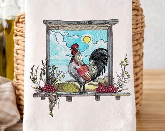 Fichiers à téléchargement immédiat de coq dst pes jef pour la broderie Machine