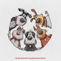 Dogs Squad Ring Puppy Lovers Machine Embroidery Files Design product logo
