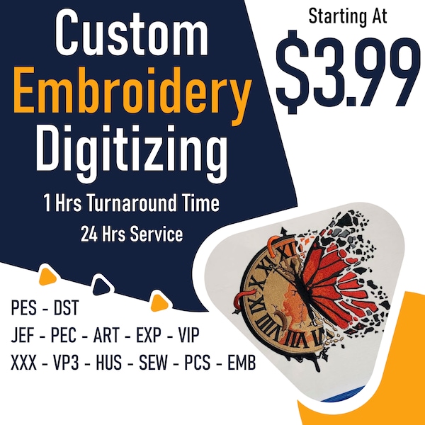 Custom Embroidery Digitizing, Logo Digitizing, Embroidery Digitizing Service, Image Digitizing Embroidery, Custom Digitize