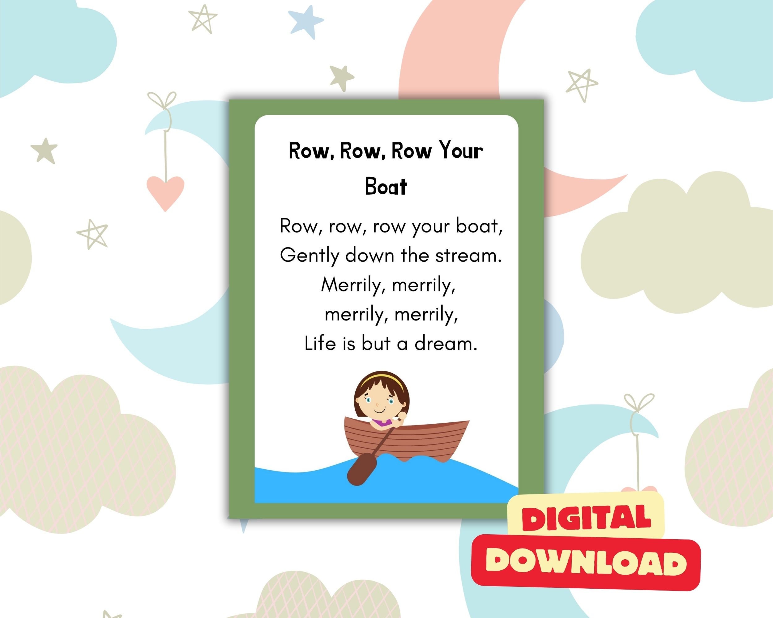Printable Nursery Rhymes - Charming Art for Your Little One's Space ...