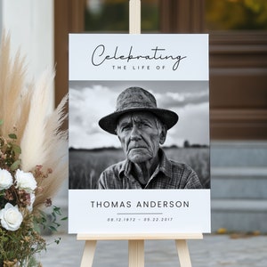 May include: Black and white photo of a man wearing a hat, with the text "Celebrating the life of Thomas Anderson 08.12.1972 - 05.22.2017" below the photo.