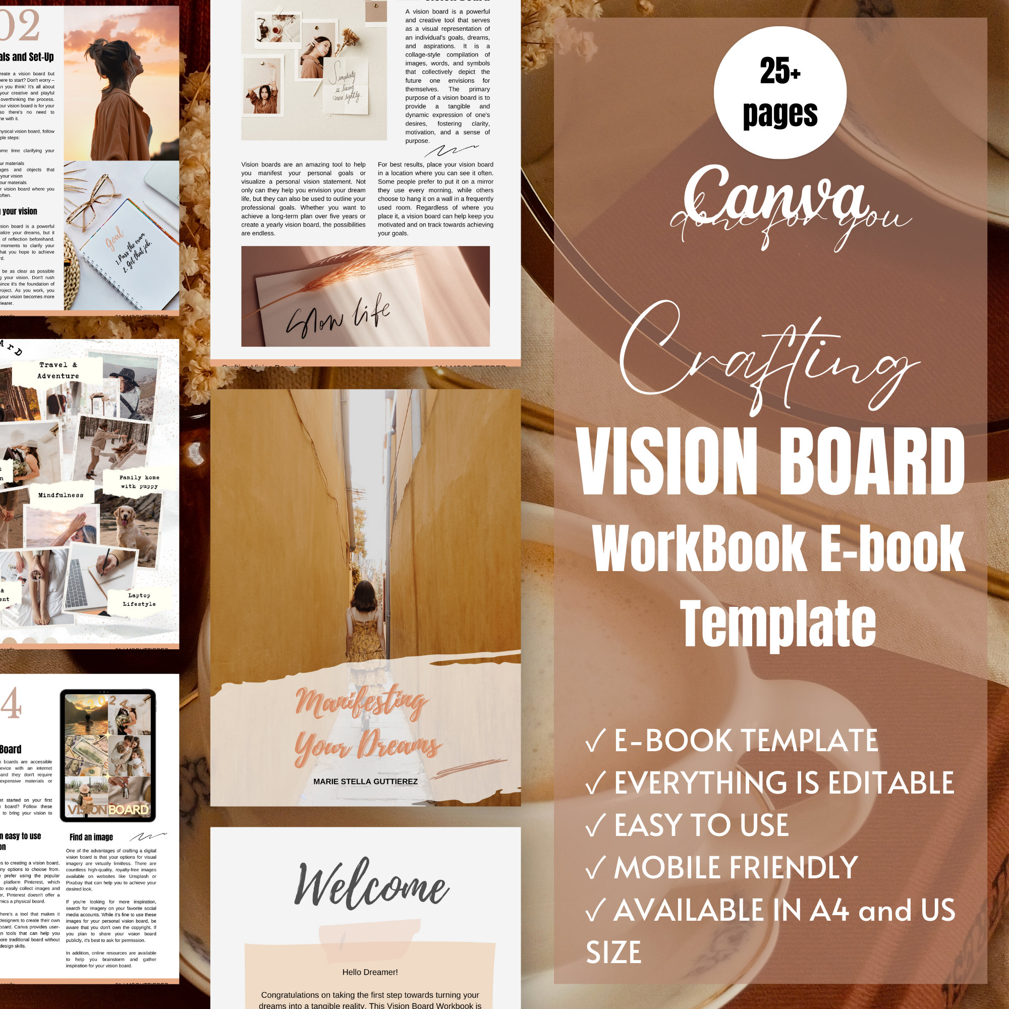 Vision Board Book -  Israel