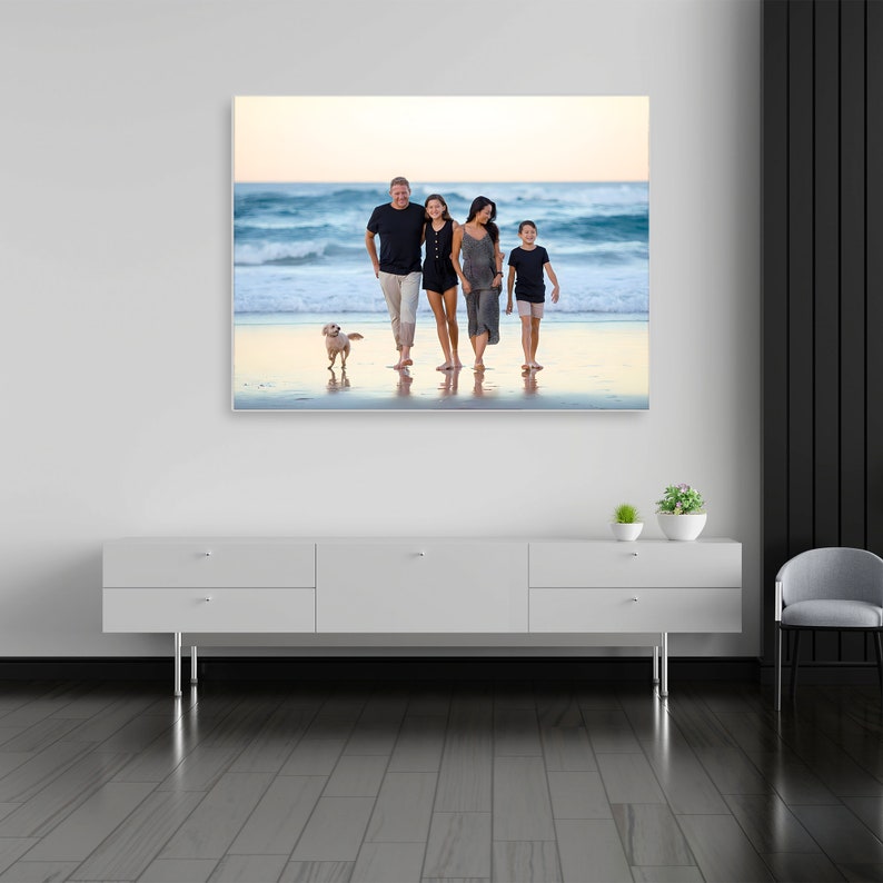 Custom canvas prints with your photos custom family portraits on