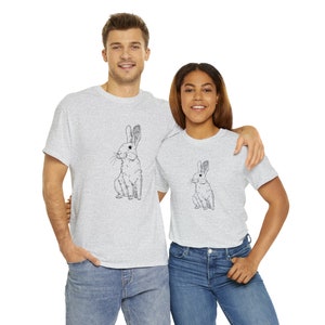 Rabbit - Unisex Heavy Cotton Tee