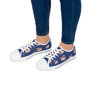 Pug Life Women's Low Top Sneakers