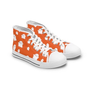Niedliche gruselige Geister, Halloween Women&#39;s High Top Sneakers
