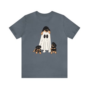 Dog Rescue Ghost, Halloween Unisex Jersey Short Sleeve Tee