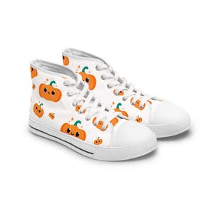 Niedliche Kürbisse, Halloween - Women&#39;s High-Top Sneakers