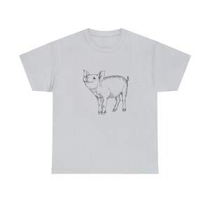 Piglet, piggy, pig - Unisex Heavy Cotton Tee