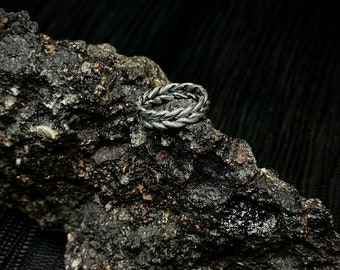 Spikelet Ring Handmade 925 Sterling Silver Ring Boho Design Medieval Ring Engagement Rings