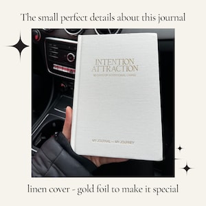 The Intention Attraction Journal : Daily Self-Care Journal - Manifestion - Gratitude Journal - Intentions - Wellness Planner