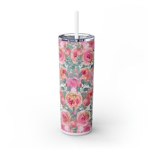 MAMA Drink Skinny Tumbler mit Strohhalm, 20 Unzen Muttertagsgeschenk