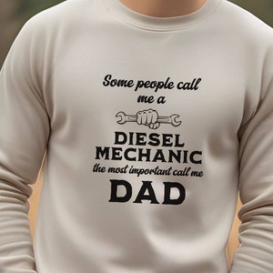 Diesel Mechanic Unisex Heavy Blend™ Crewneck Sweatshirt