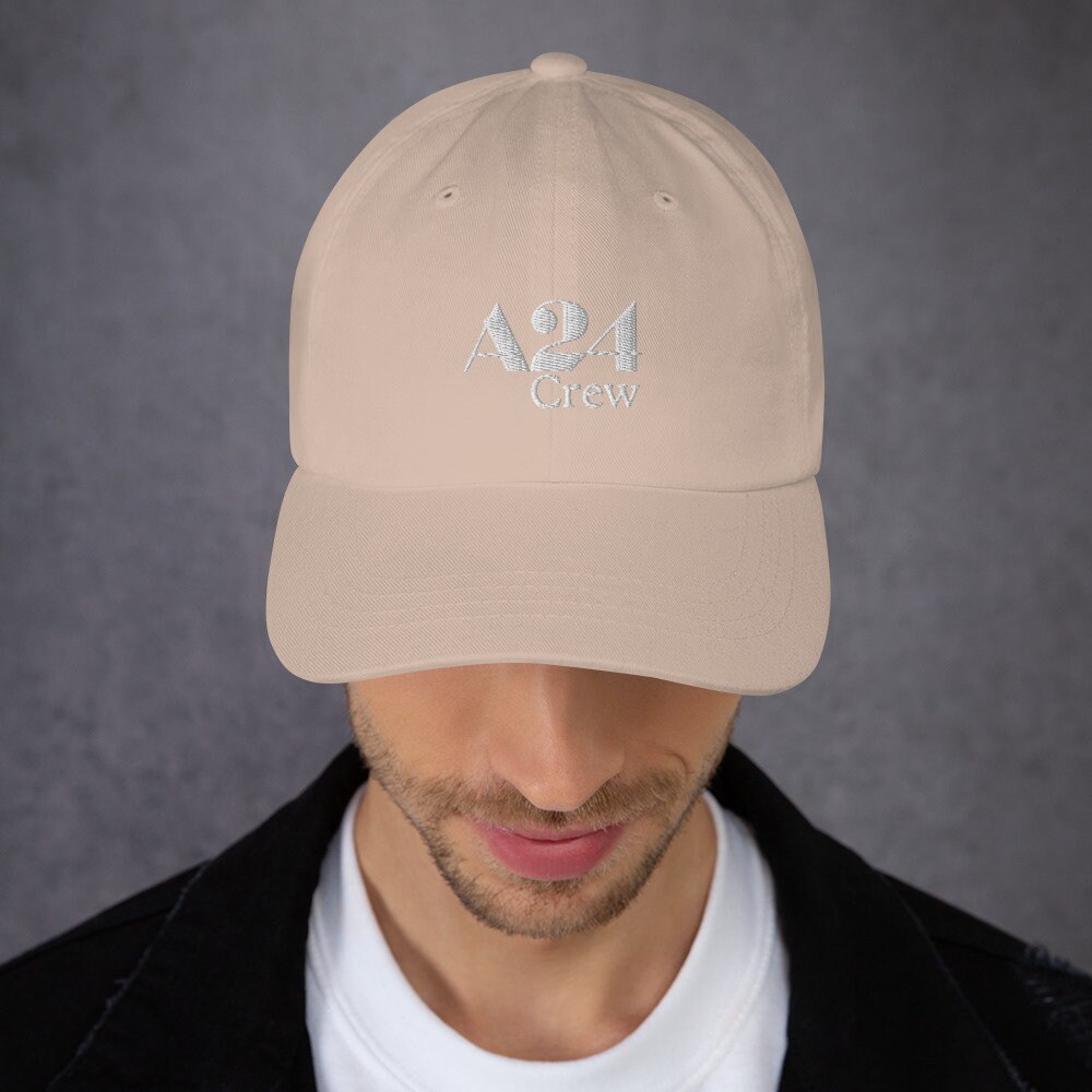A24 White Logo Crew Baseball Cap Limited Edition Midsommar