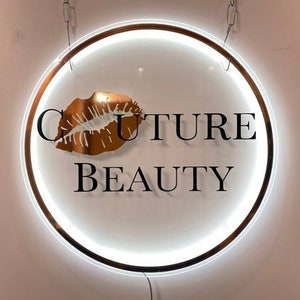 Backlit Business Logo Beauty Salon Logo Dental Logo Sign Boutique Logo ...