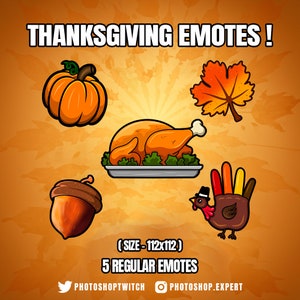 Thanksgiving emotes, twitch emotes, discord emotes, thanksgiving emote, emotes, thanksgiving, emote