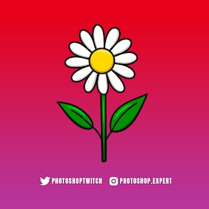 Daisy Emote, Twitch Emote, Stream Decoration, Daisy Flower Emote, Easter Emote, Spring Emote