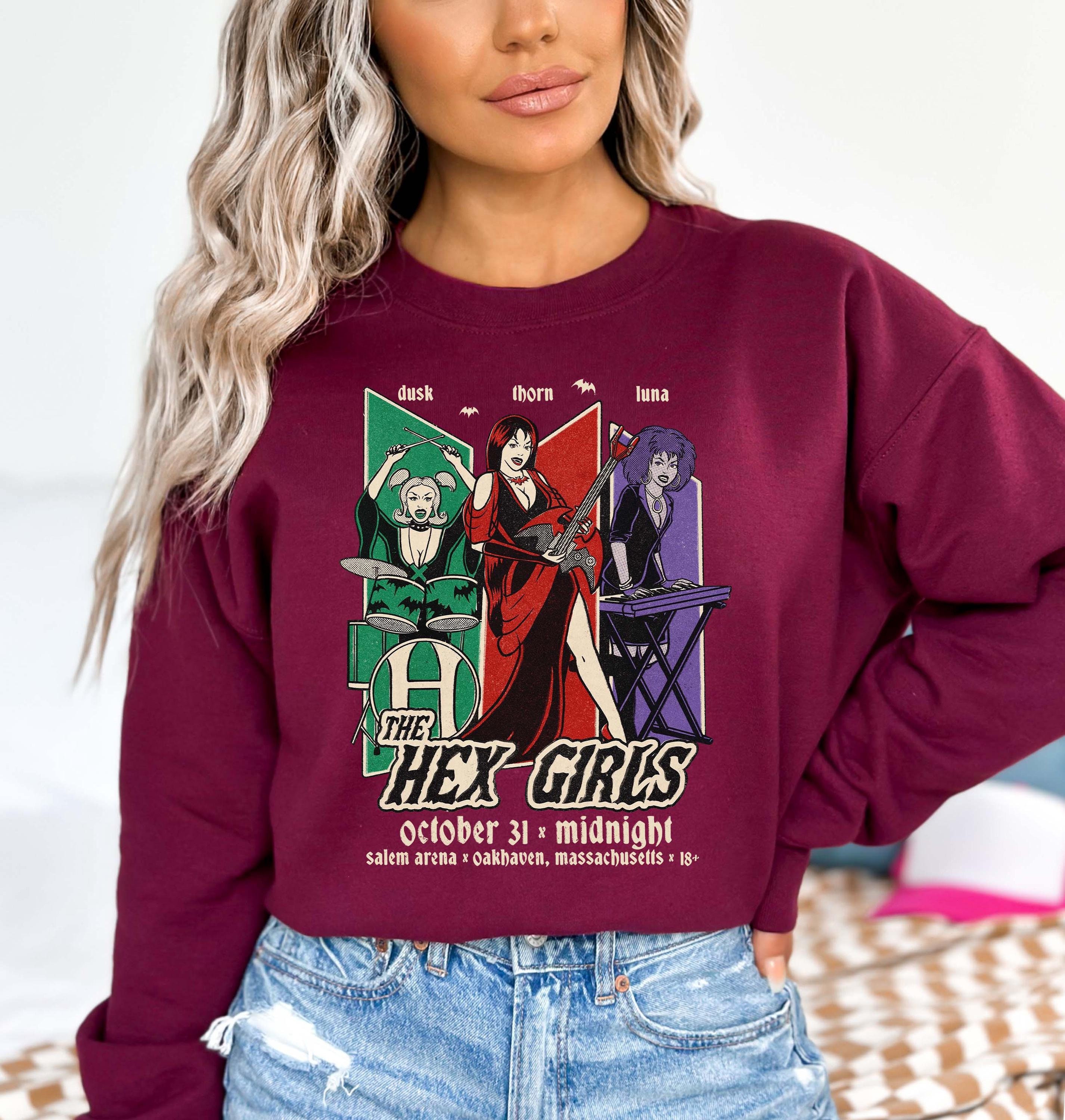 Hex Girls Sweatshirt Etsy