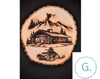 Snow camp woodburn wall decor