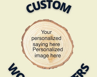 Personalized by order  coasters