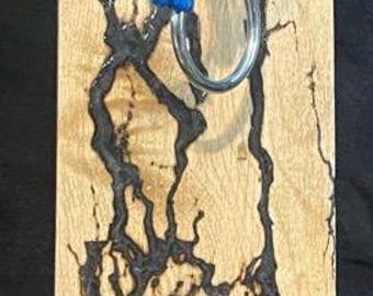 Juego de lanzamiento de aro de madera fracturada