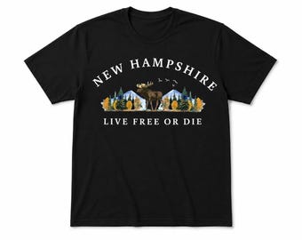 Newhampshire Tee Black