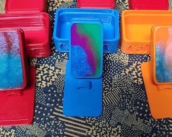 The Colorful PETG and Glow Resin 3D Printed Fidget Sliders - 3 Loud Clicks
