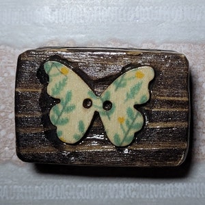 The Butterfly Slider - a 3 Click Loud and Strong Wooden Fidget Slider (Discounted Slider, Found Slider Series)